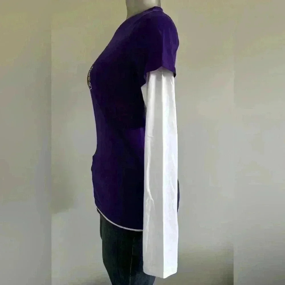 2 for $30 🆕 Youth | Minnesota Vikings Long Sleeve Top - Picture 6 of 16